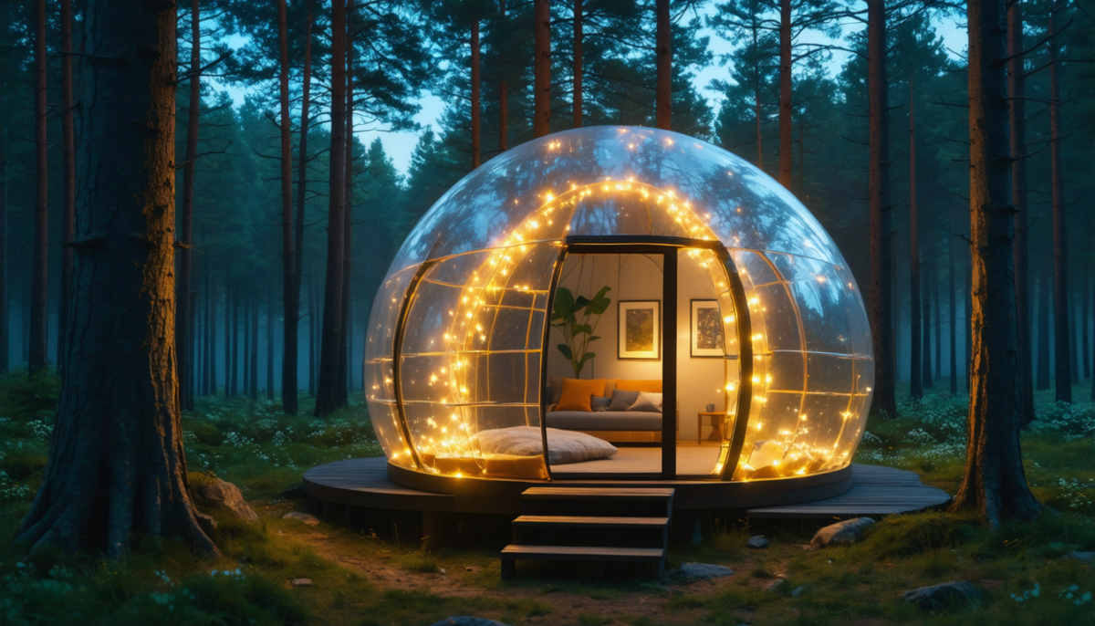 plongez dans des nuits magiques au cœur de la nature et vivez des escapades uniques qui éveillent vos sens et transcendent l'ordinaire.