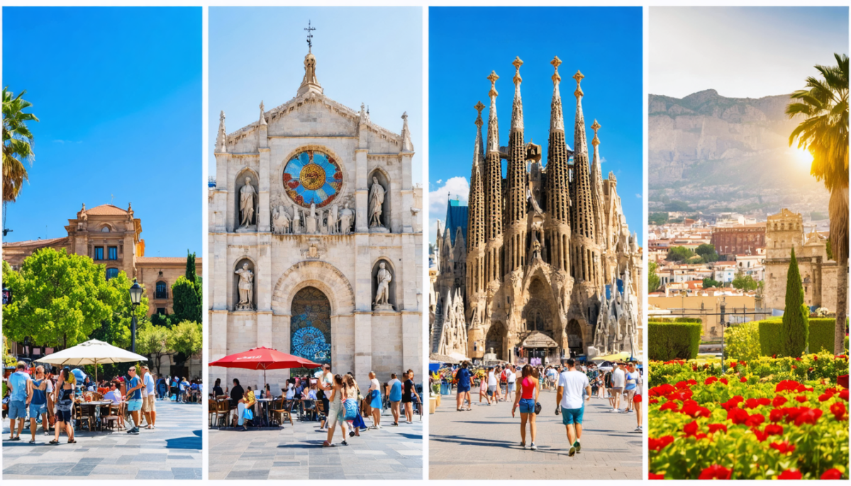 découvrez les 4 villes espagnoles incontournables à visiter lors de votre prochain voyage et plongez dans leur culture, histoire et gastronomie uniques.