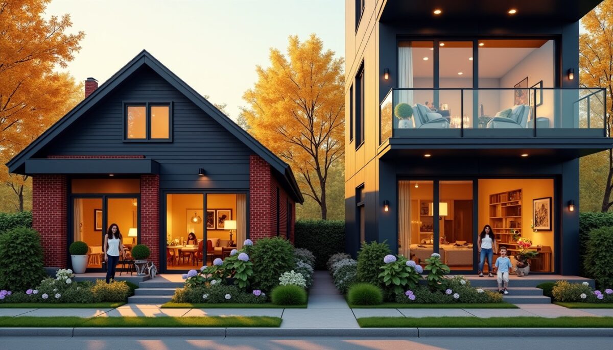 Appartement ou maison : quel cadre de vie choisir pour votre quotidien ?